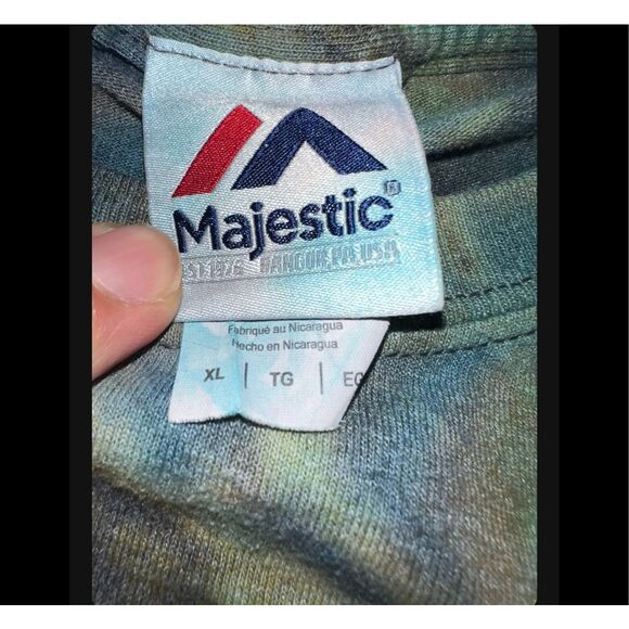 Denver Broncos vs. Carolina Panthers Mile High Rematch Tie-Dye Tee - Picture 5 of 5